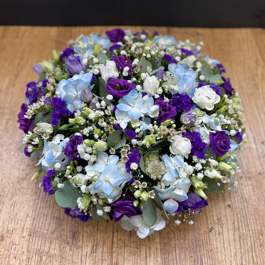 Blue posies